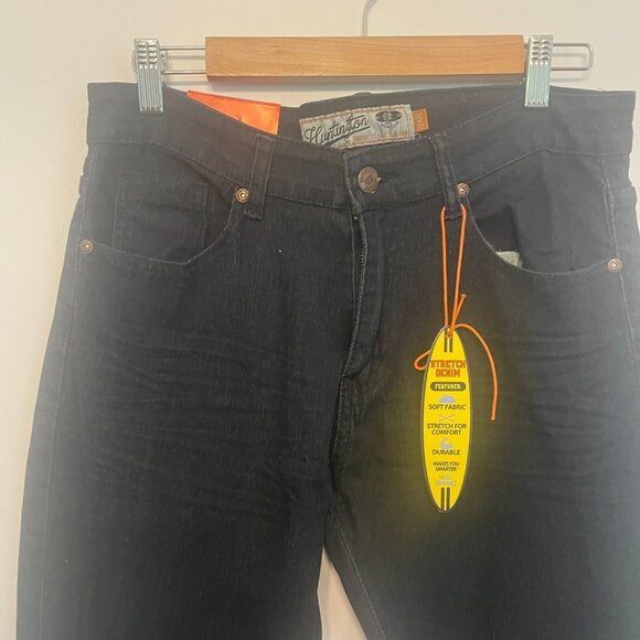 Huntington BC Surf Team Men's Skinny Fit 5 Pocket Stretch Denim Jeans NWT 32X32 - Picture 3 of 10